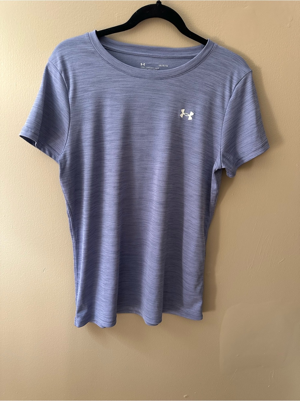 Under Armour Women’s HeatGear Tech Short Sleeve T-Shirt Purple - Size L